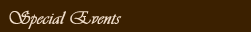 Special Events